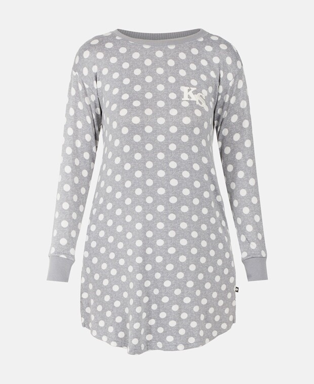 

Ночная рубашка Kate Spade, серый