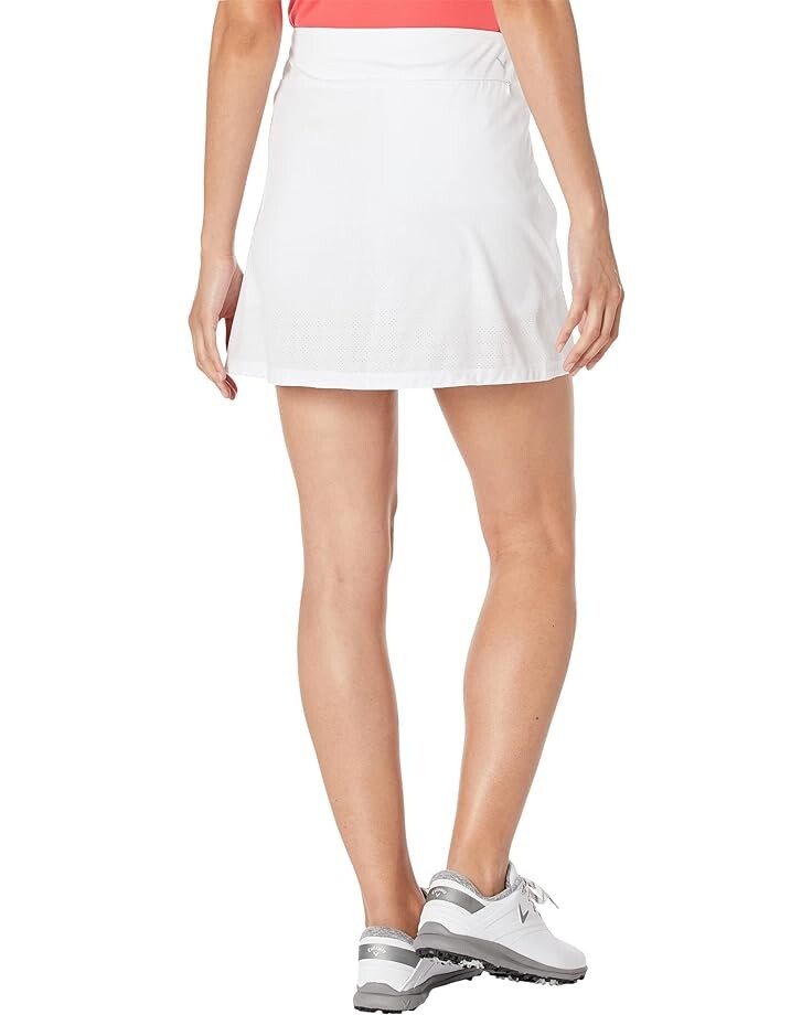 

Юбка Callaway 16" Heather Perforated Skort, цвет Brilliant White