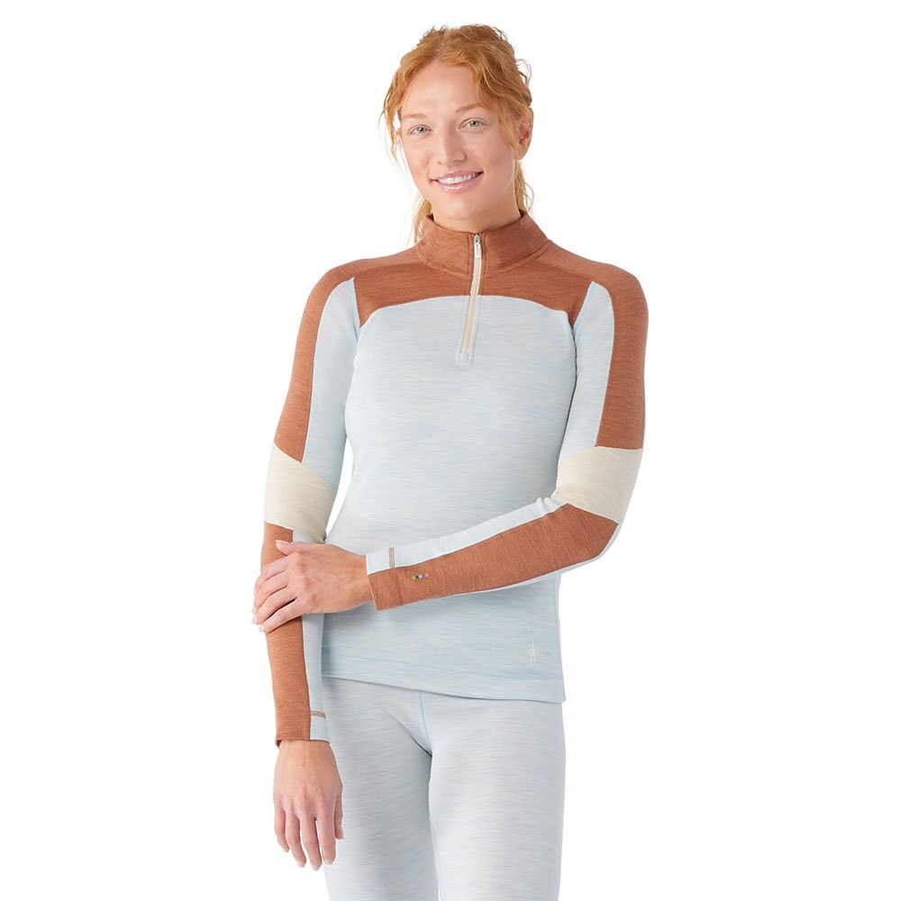 

Базовый слой Smartwool Classic Thermal Merino Base Layer Colorblock, серый