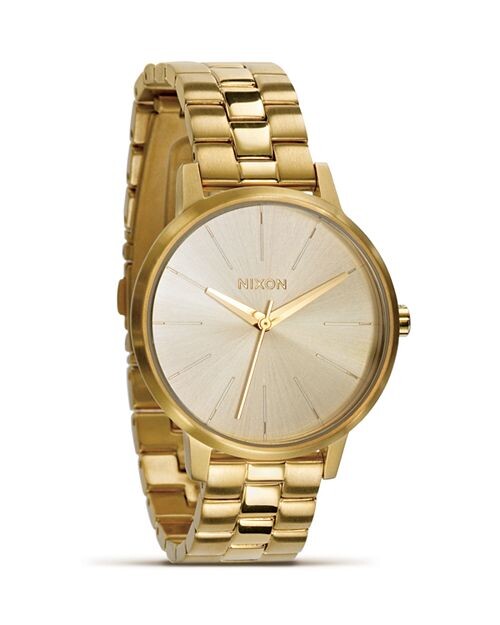 

Часы Kensington с золотым браслетом, 36,5 мм Nixon, цвет Gold
