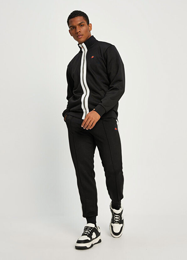 

Черная мужская куртка с полосками tracker Ellesse, Черный