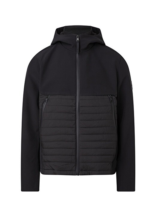 

Черное мужское пальто Calvin Klein, Черный