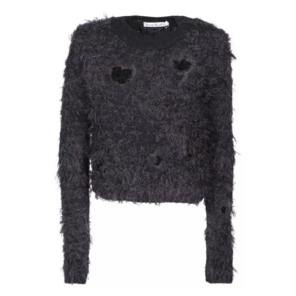 

Свитер wool-blend sweater Acne Studios, черный