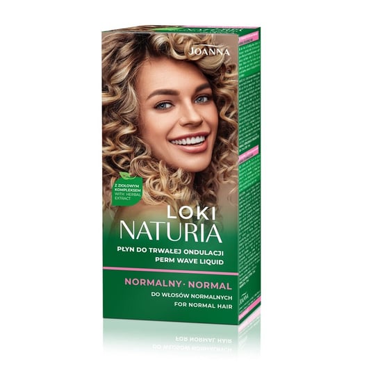 Жидкость для перманентной завивки Normal 2x75мл Joanna Naturia Curls