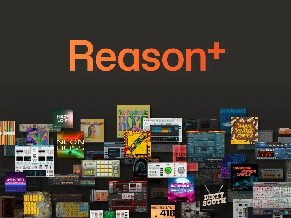 

Reason Studios Годовая подписка Reason+ для студентов и преподавателей