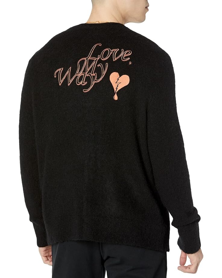 

Свитер AllSaints My Way Cardigan, черный