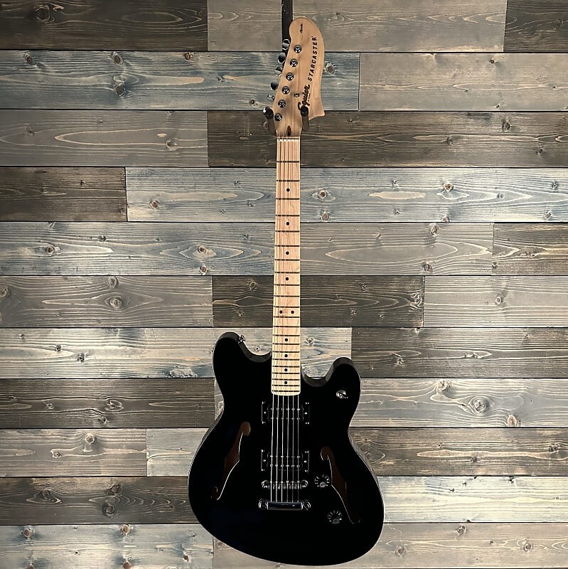 

Электрогитара Fender Squier Affinity Series Starcaster, Maple FB, Black