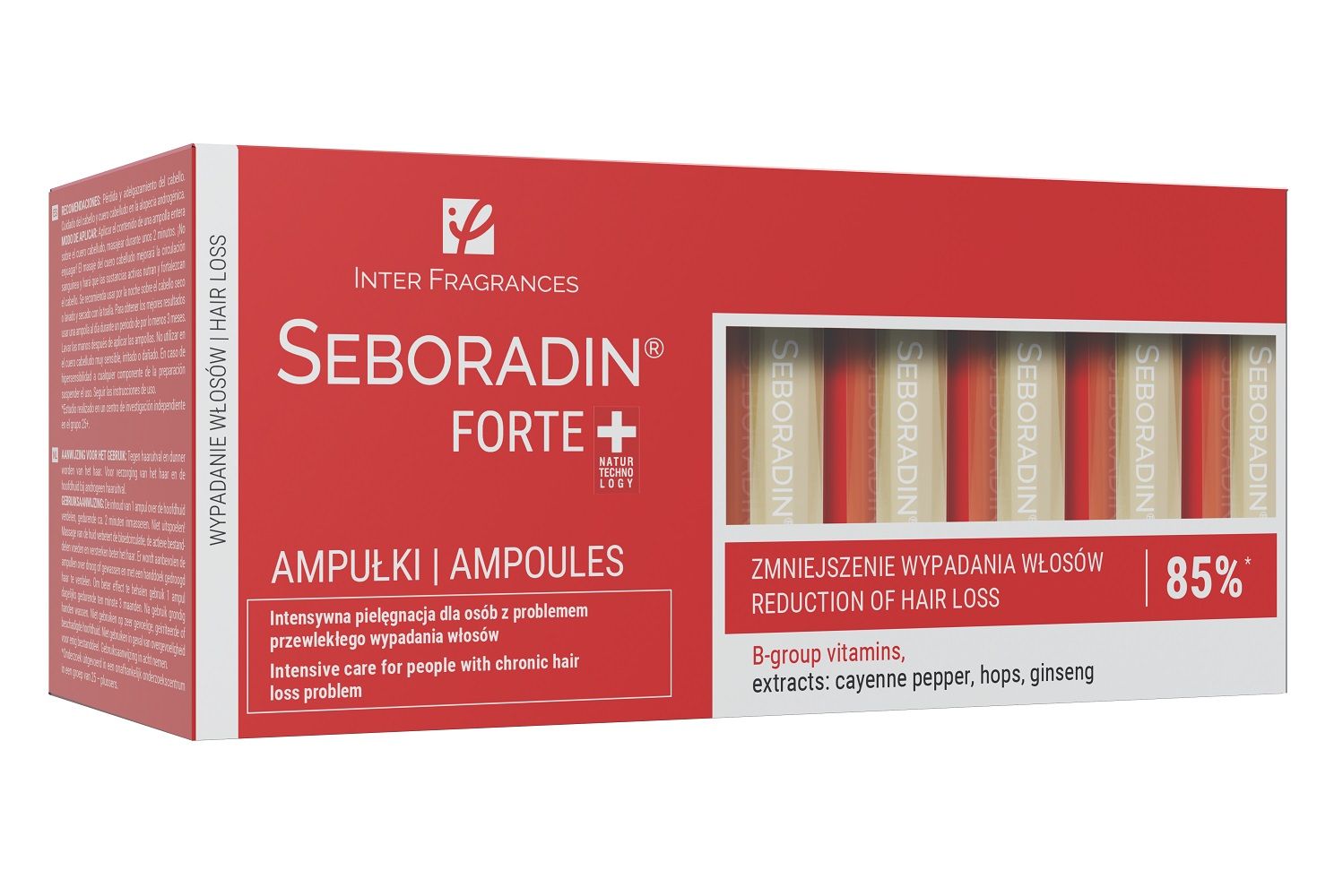цена Seboradin Forte ампулы для кожи головы, 14 шт.