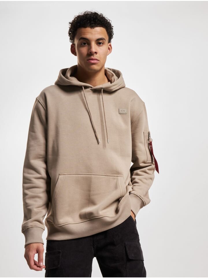 

Толстовка Alpha Industries, цвет vintage sand