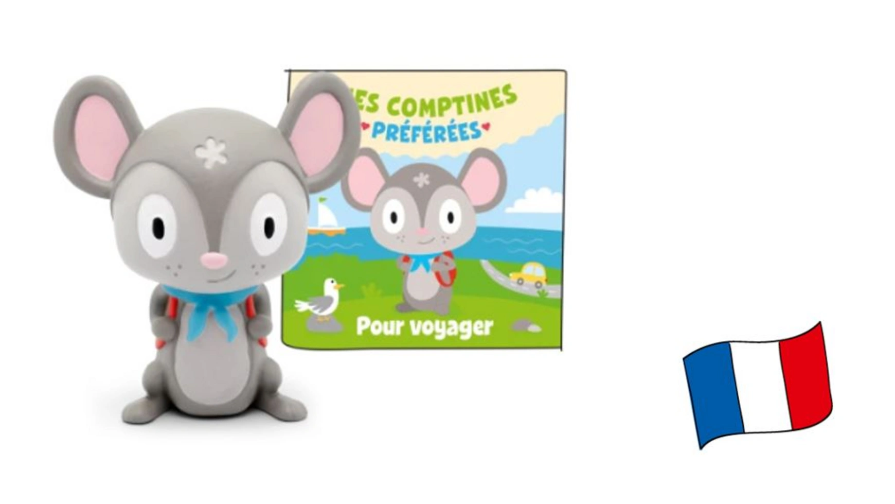 

Фигура прослушивания для toniebox: mes comptines préférées: pour voyager (французский) Tonies