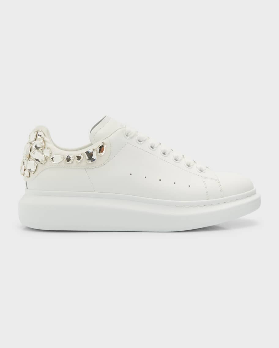 

Мужские массивные кожаные низкие кеды Crystal Backstay Alexander McQueen