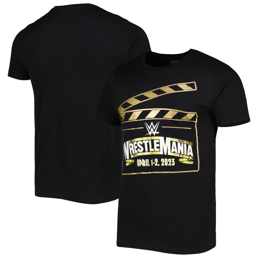 

Футболка с коротким рукавом WWE Authentic Wrestlemania, черный
