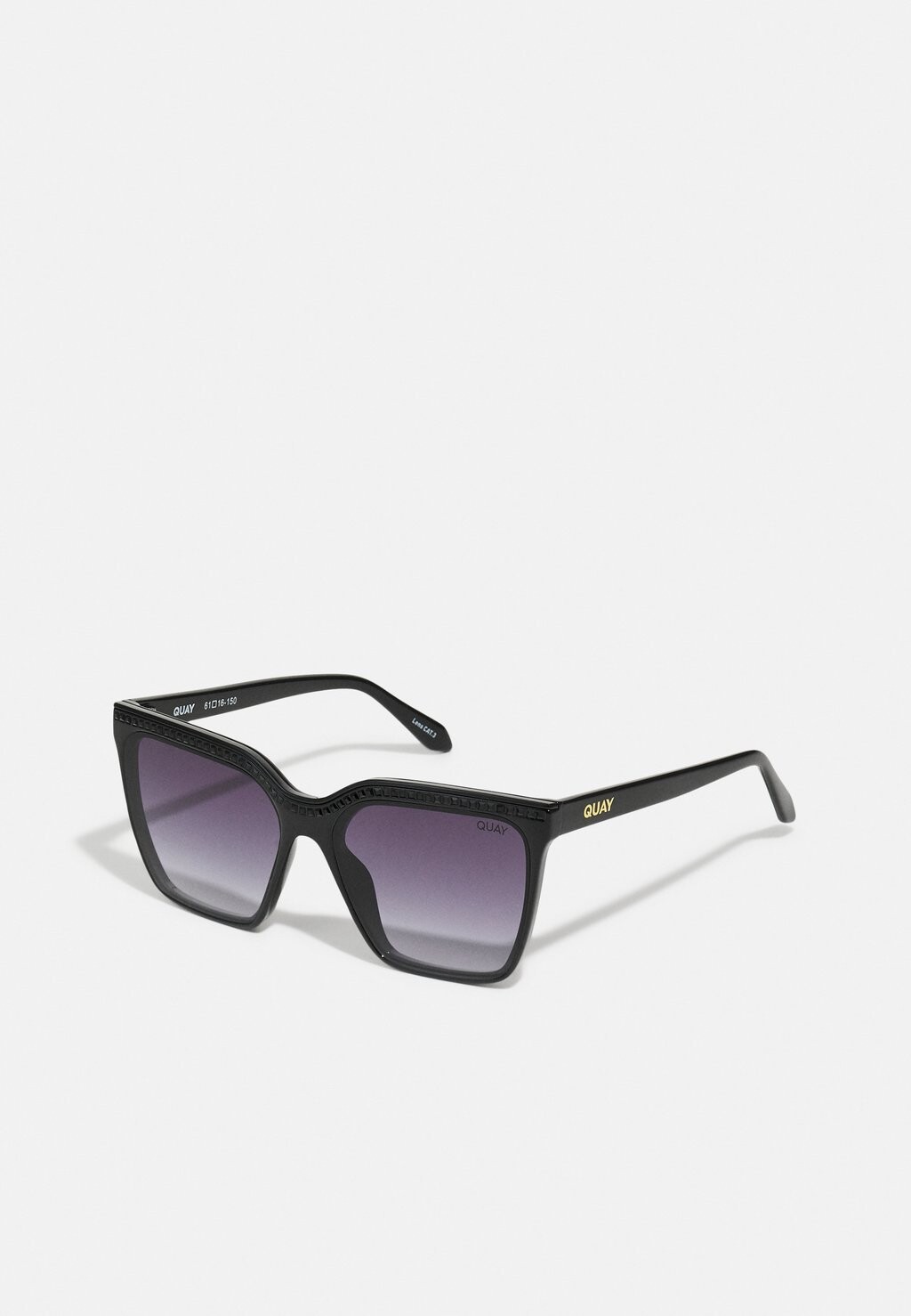 

Солнцезащитные очки Level Up Bling Unisex QUAY AUSTRALIA, цвет black/smoke gradient
