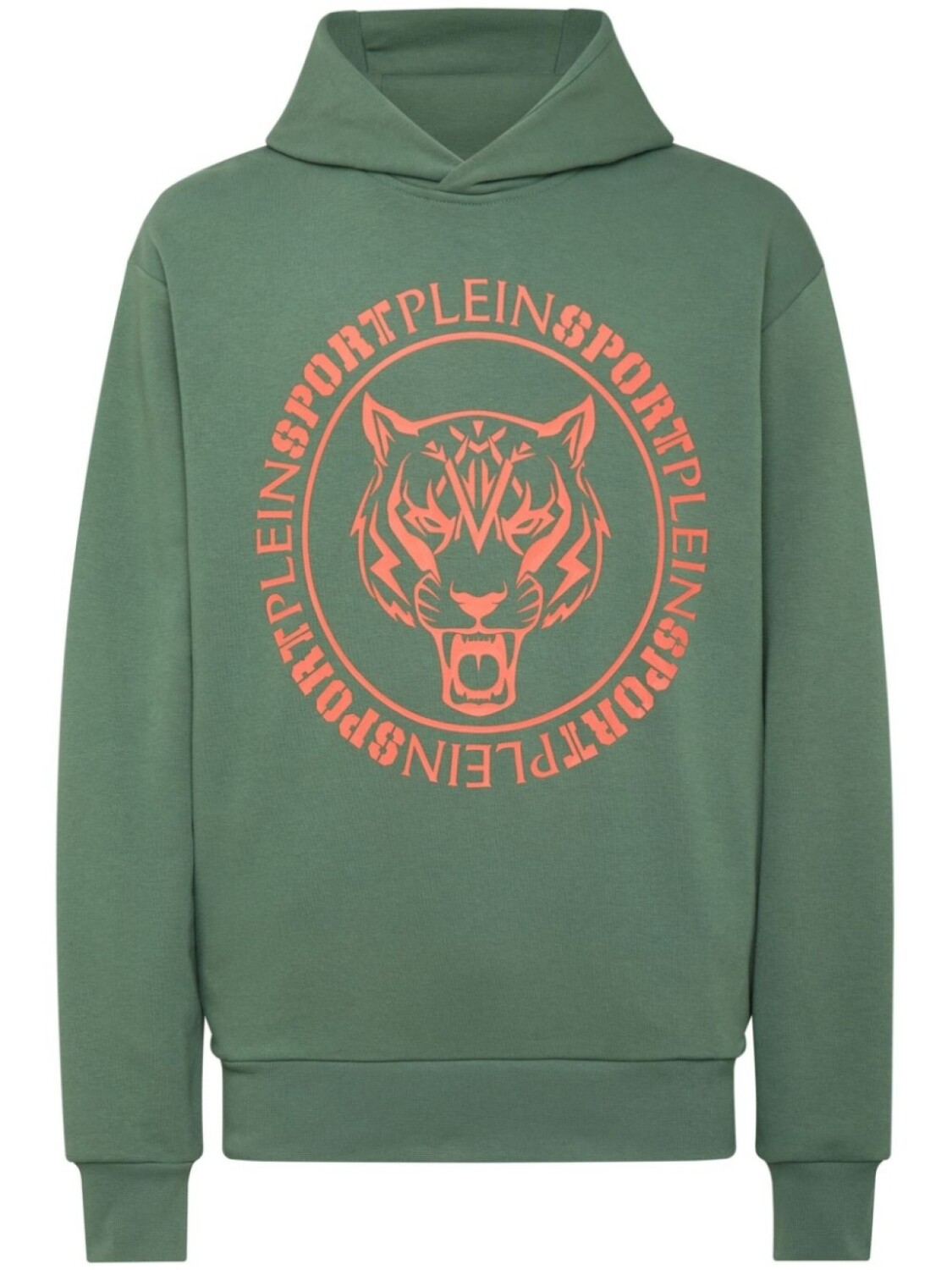 

Plein Sport толстовка с длинными рукавами и логотипом Tiger, зеленый