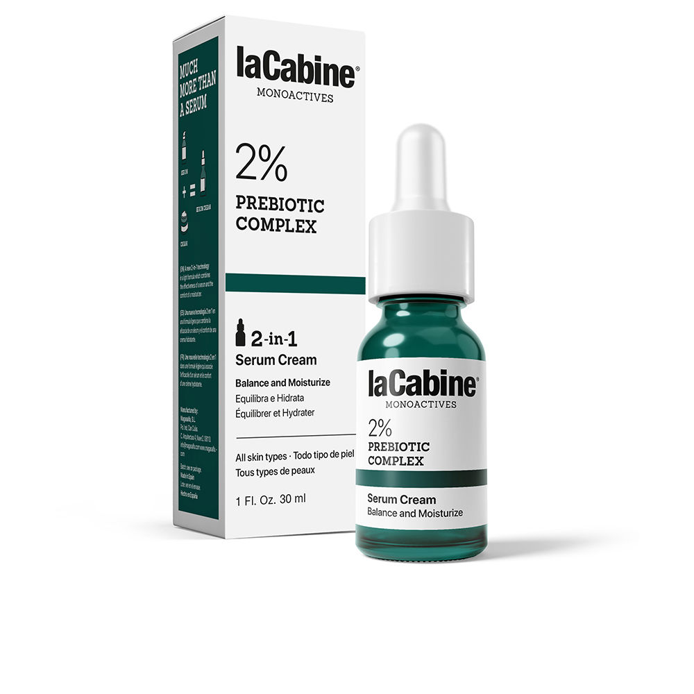 Увлажняющий крем для ухода за лицом Monoactives 2% prebiotic complex serum cream La cabine, 30 мл