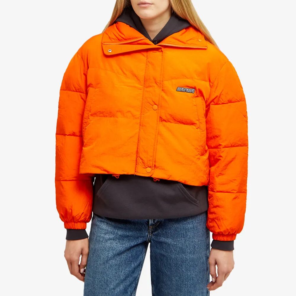 Isabel Marant Étoile Короткая куртка-пуховик Telia, оранжевый