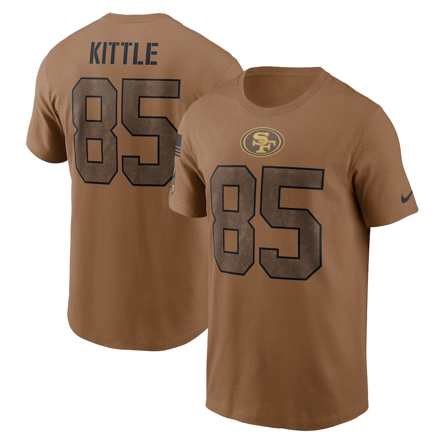 

Футболка с коротким рукавом Nike San Francisco 49Ers, коричневый