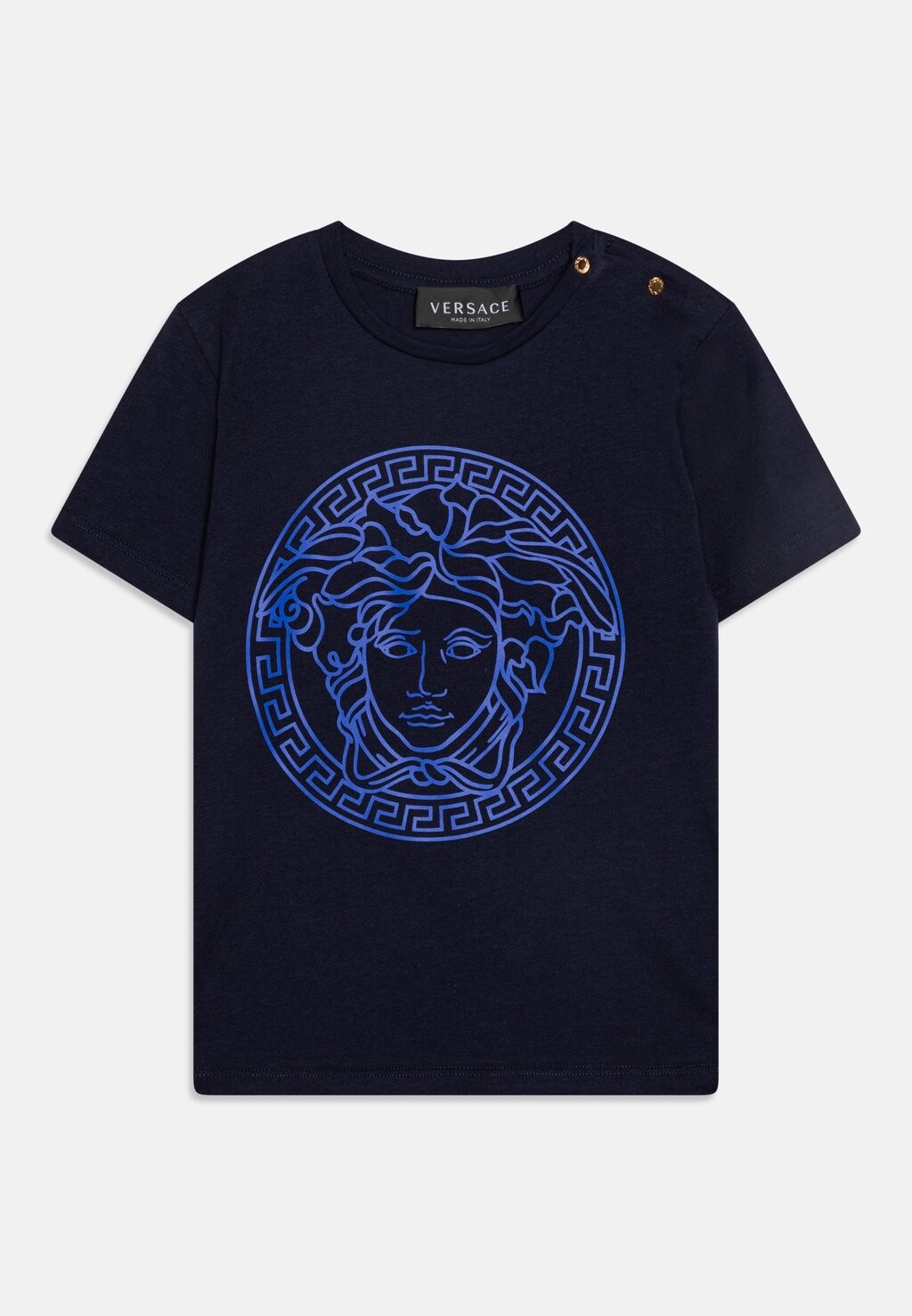 

Футболка с принтом Baby Medusa Versace, цвет navy/bright blue