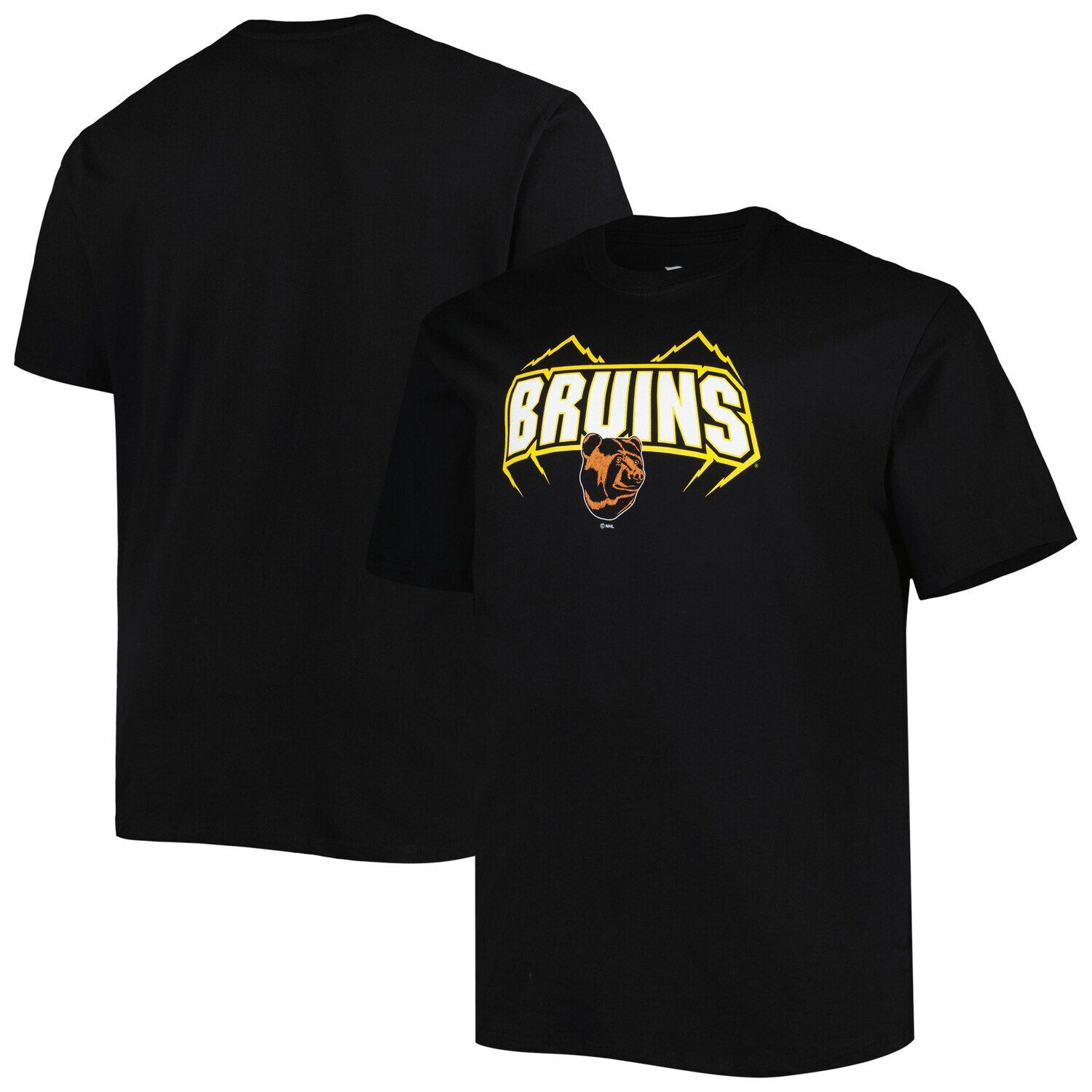 

Мужская черная футболка с логотипом Boston Bruins Big & Tall Special Edition 2.0 Fanatics, Черный