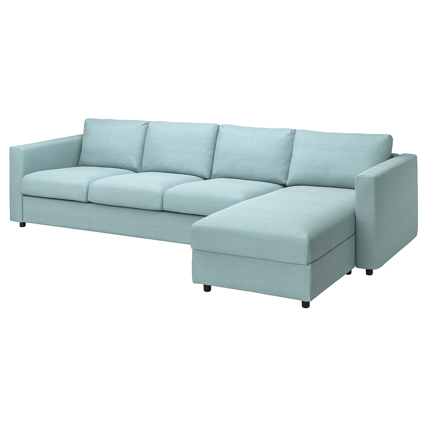 ВИМЛЕ 4-местный диван + диван, Саксемара светло-синий VIMLE IKEA