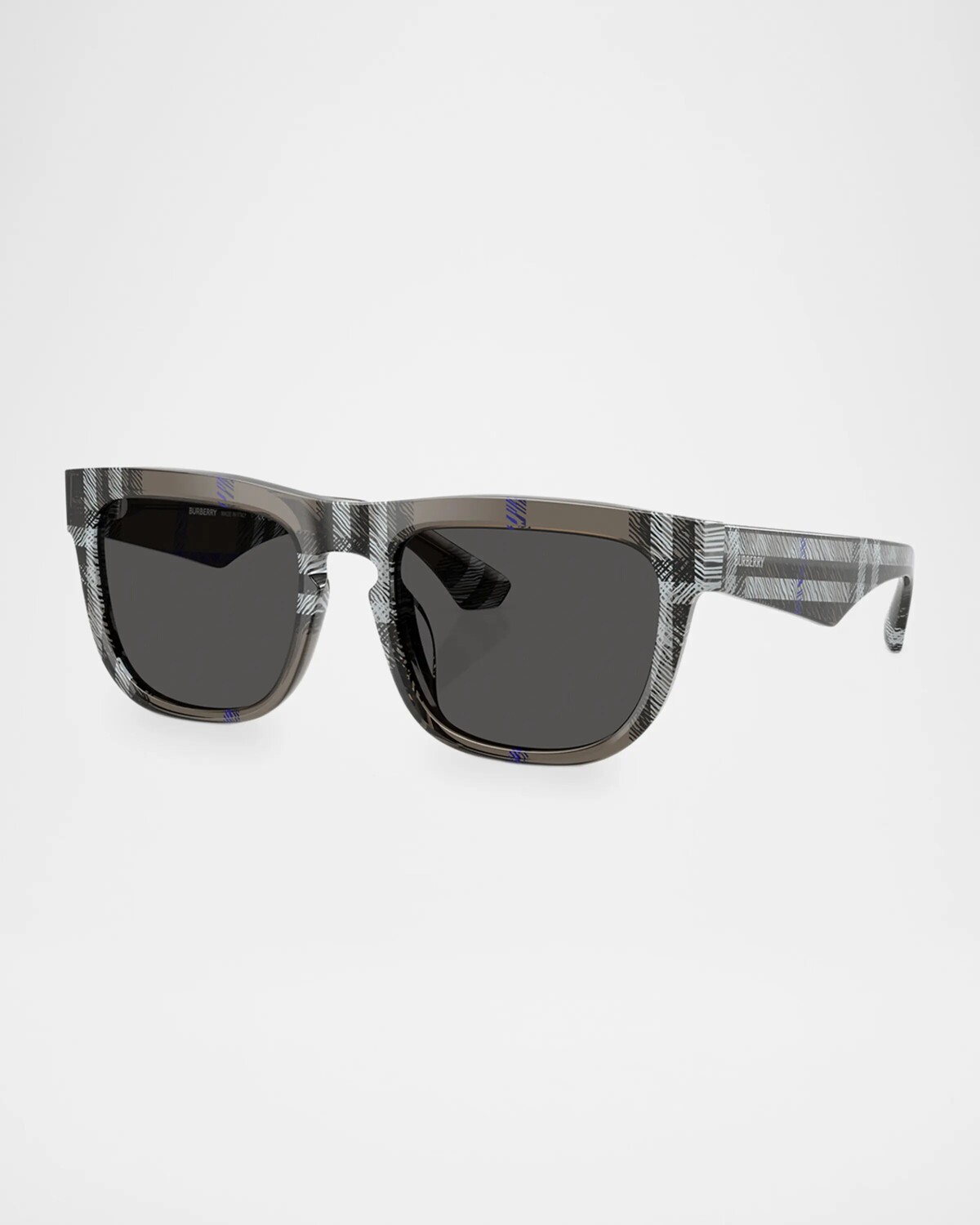 

Мужские квадратные солнцезащитные очки BE4431U Burberry, цвет Matte Green