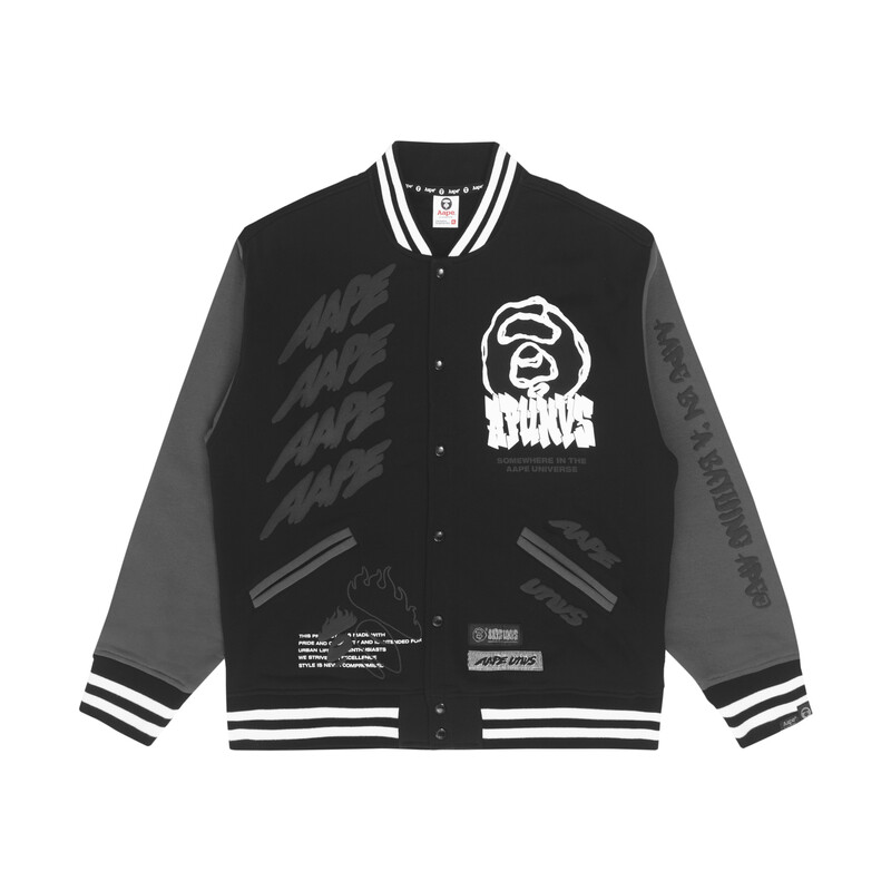 

Бейсбольная майка мужская Aape, черный