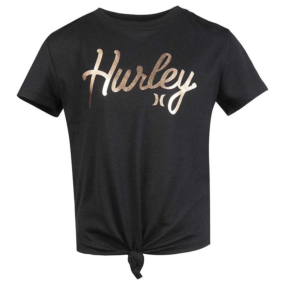 

Футболка Hurley Knotted Boxy Girl, черный