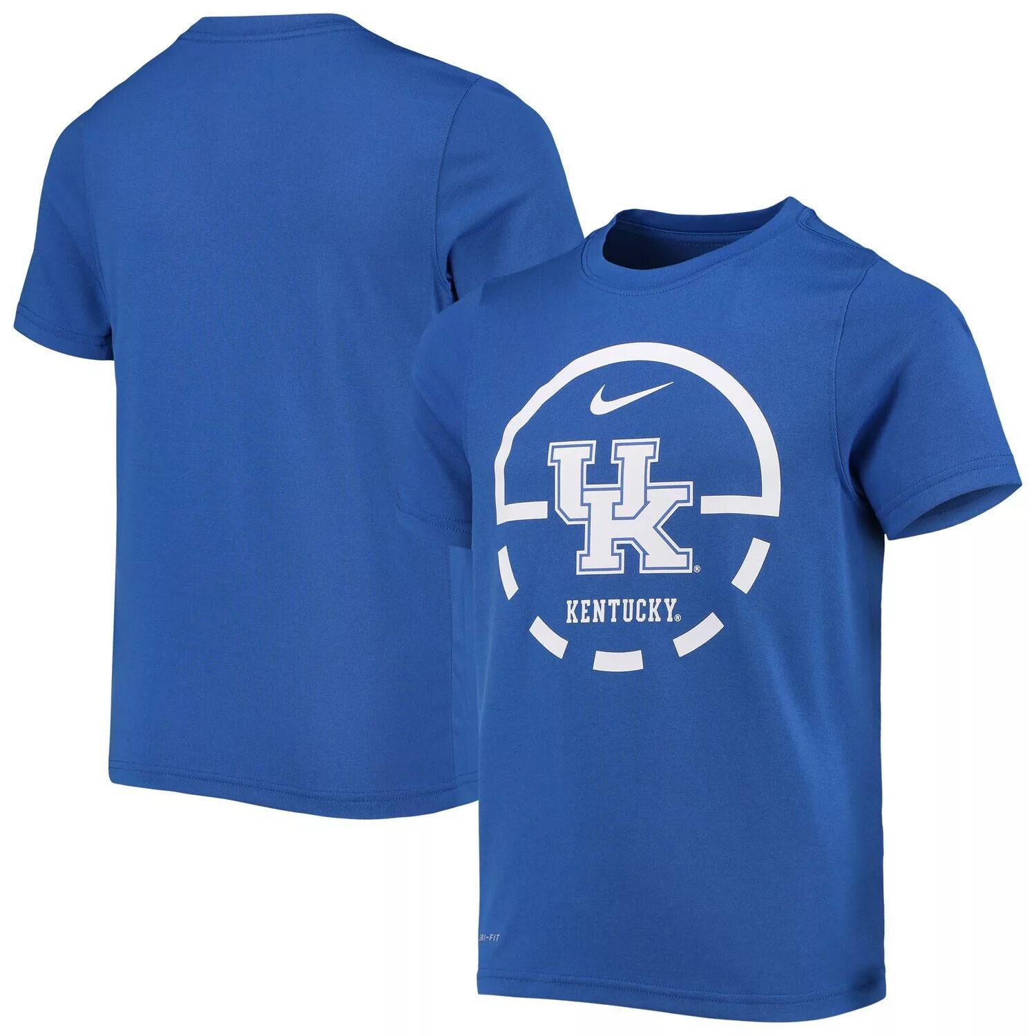 

Молодежная футболка Nike Royal Kentucky Wildcats Team Basketball Legend Performance Nike