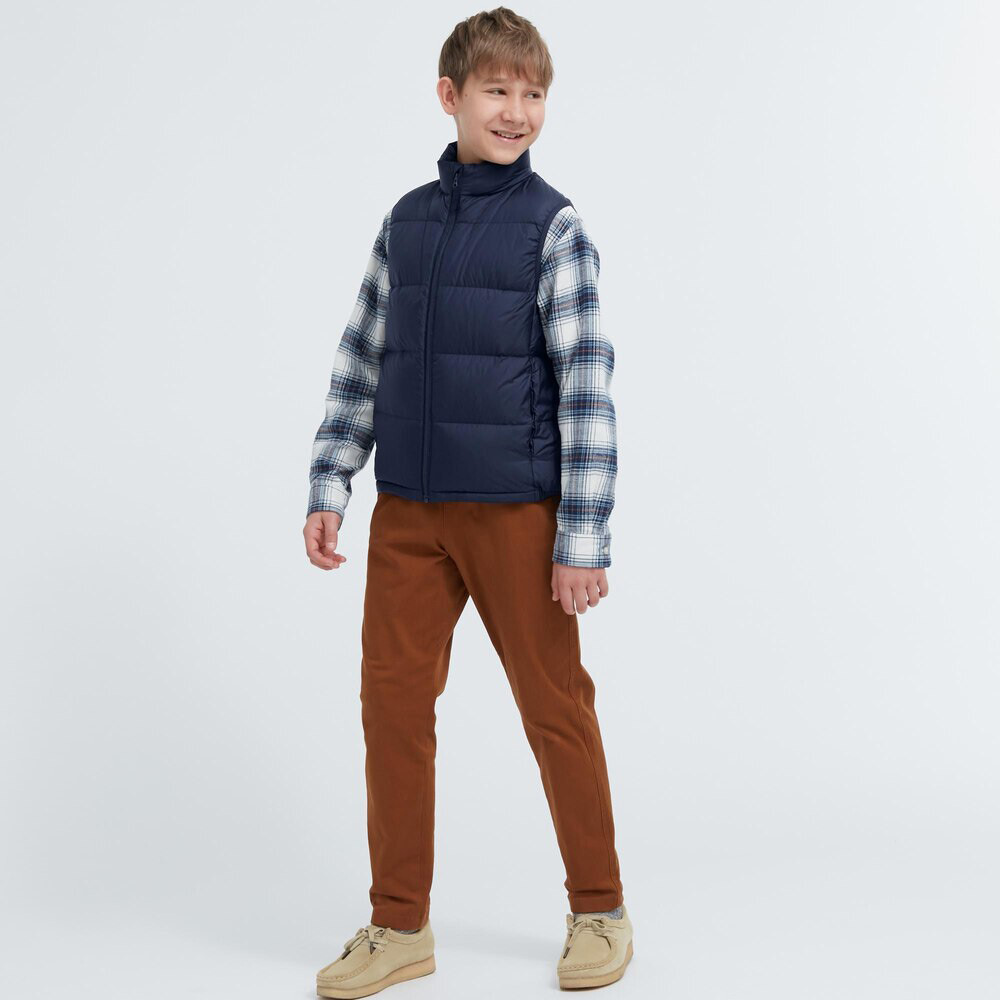 

Детская одежда Uniqlo Легкий пуховый жилет премиум-класса