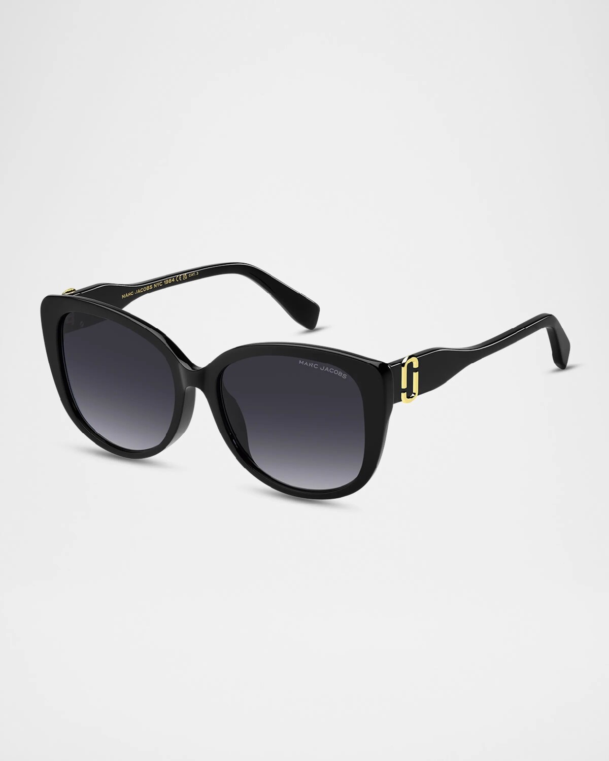 

Marc 791FS Солнцезащитные очки «кошачий глаз» из ацетата Marc Jacobs, черный