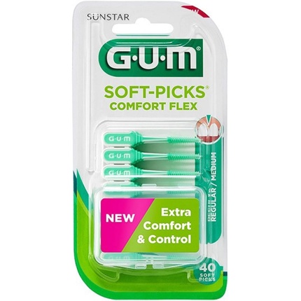 

660 Softpicks Comfort Flex Regular Черный Стандарт, Gum