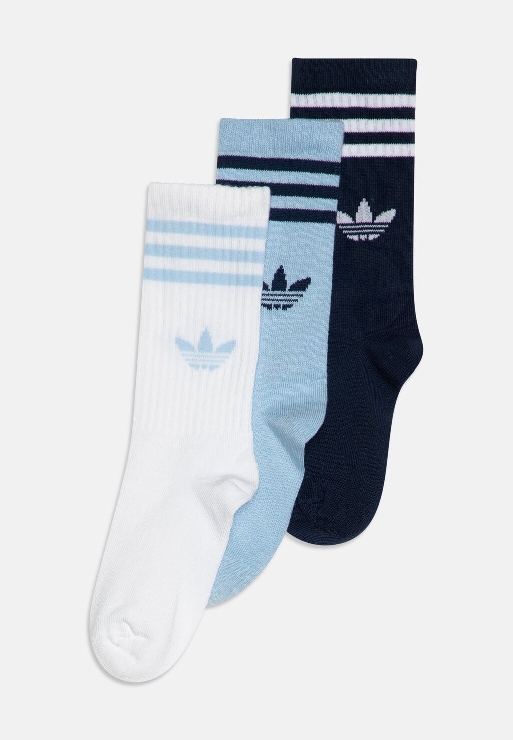 

Носки Crew Unisex 3 Pack adidas Originals, синий