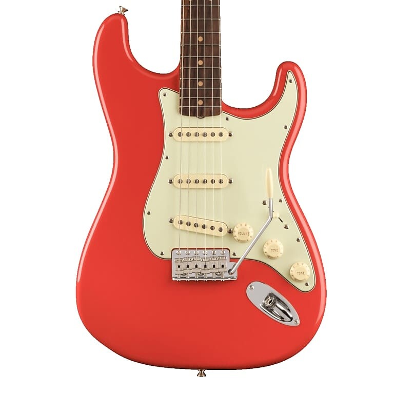 

Электрогитара Fender American Vintage II 1961 Stratocaster Fiesta Red With Case