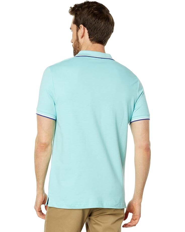 

Поло U.S. POLO ASSN. Short Sleeve Ottoman Knit Polo, цвет Easy Turquoise