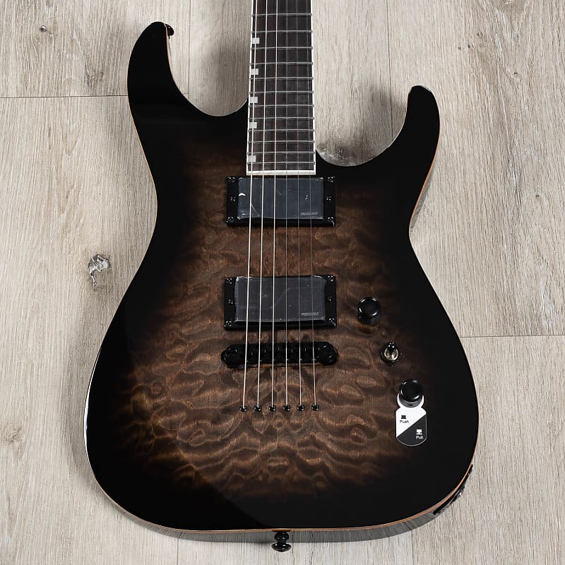 

Электрогитара ESP LTD Josh Middleton JM-II Guitar, Macassar Ebony, Black Shadow Burst