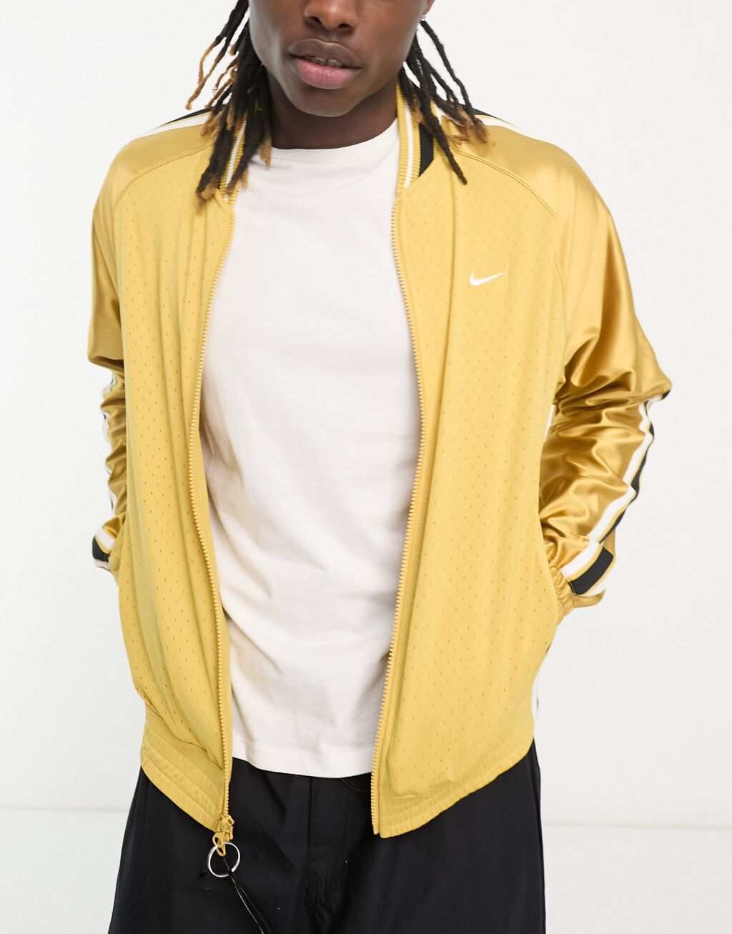 

Золотая спортивная куртка Nike Basketball Circa, Желтый