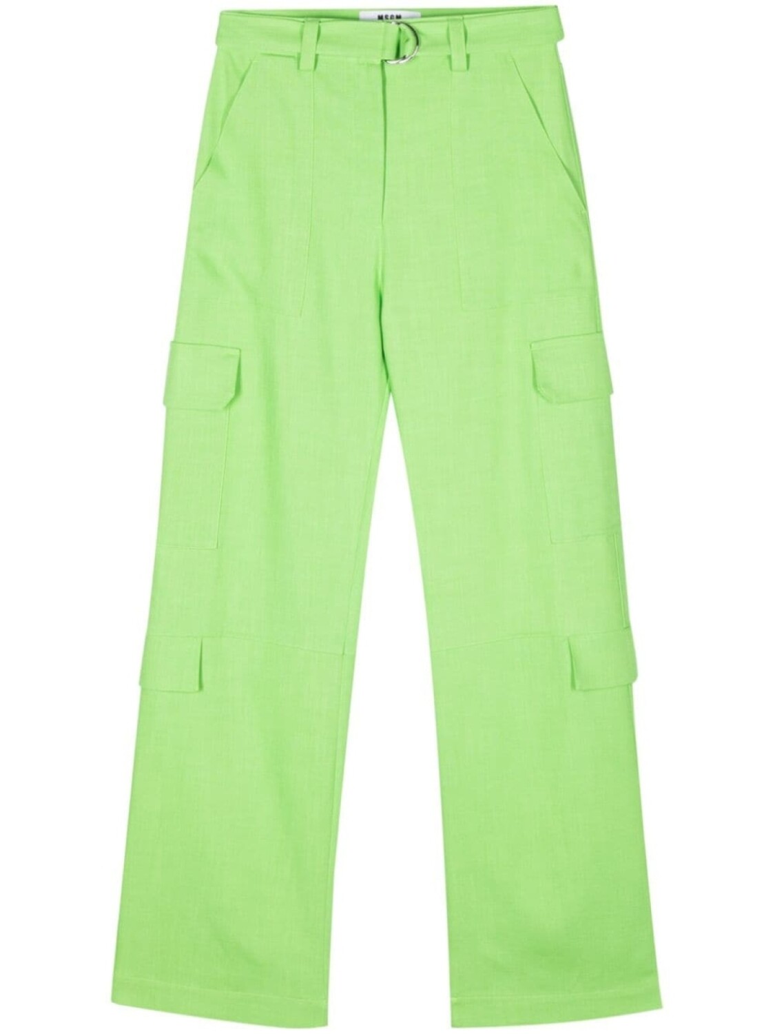 

MSGM зауженные брюки карго, зеленый