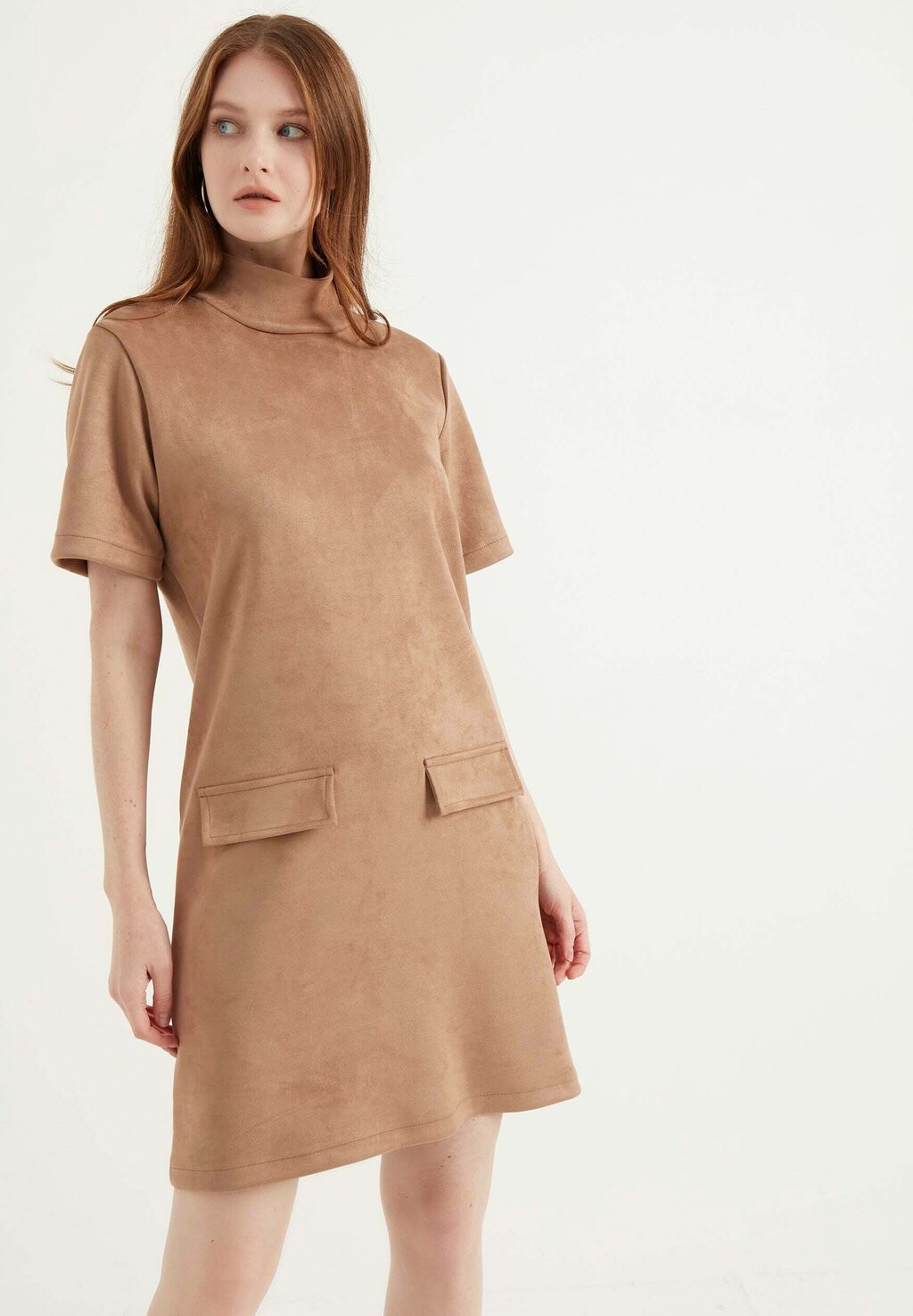 

Повседневное платье SHORT SLEEVE Herita, цвет light brown
