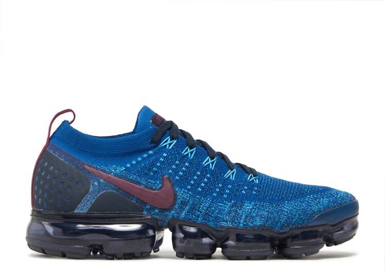 

Кроссовки Nike AIR VAPORMAX FLYKNIT 2 'GYM BLUE', синий