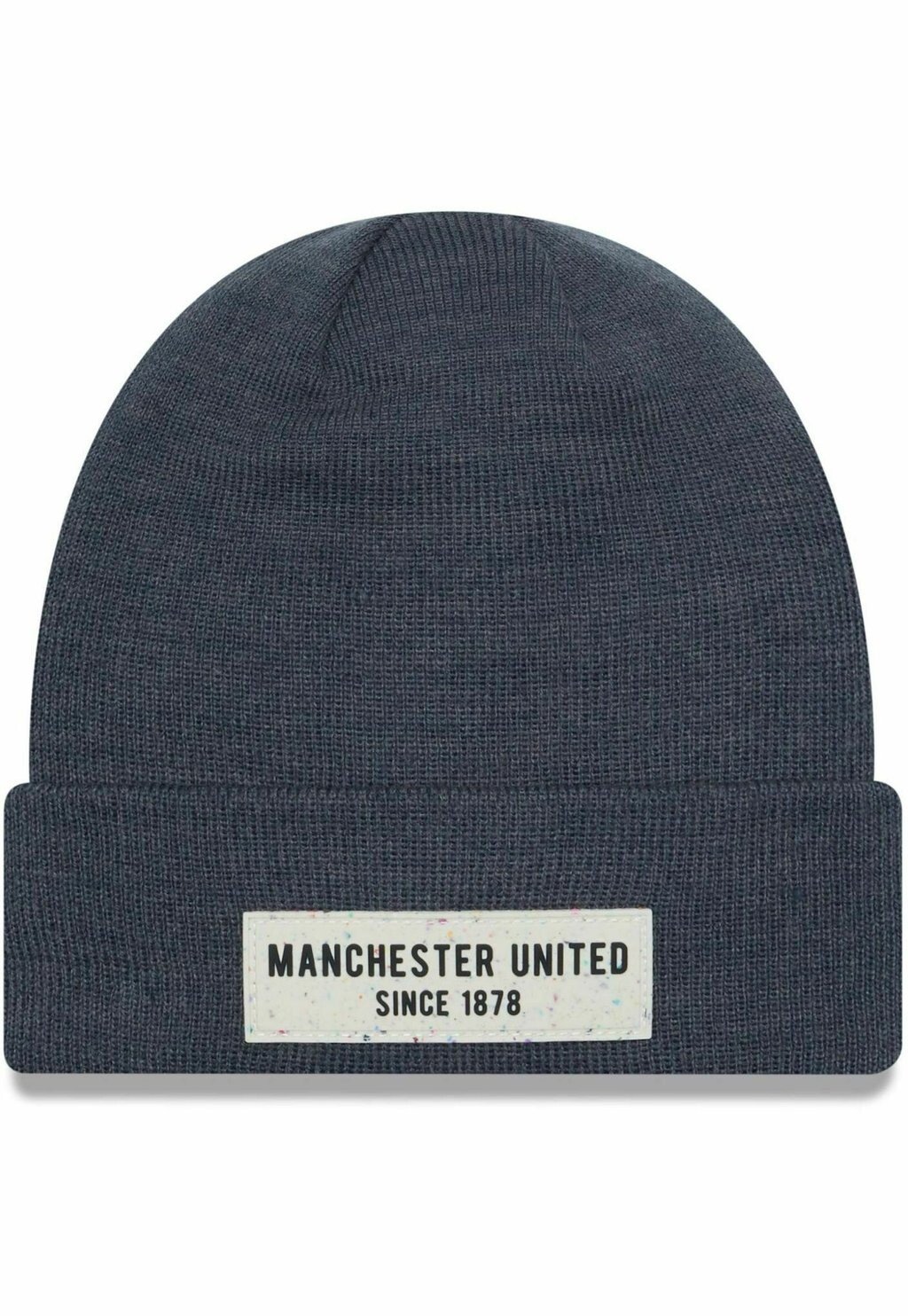 Шапка CUFF MANCHESTER UNITED New Era, цвет charcoal шапка short cuff new era цвет navy