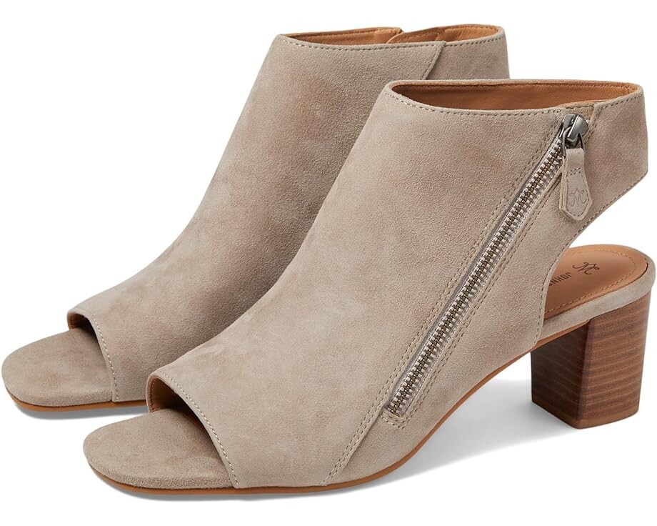 

Туфли Johnston & Murphy Evelyn Side Zip Bootie, цвет Taupe Suede