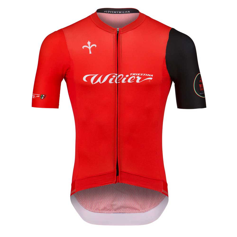 Джерси с коротким рукавом Wilier Cycling Club, красный