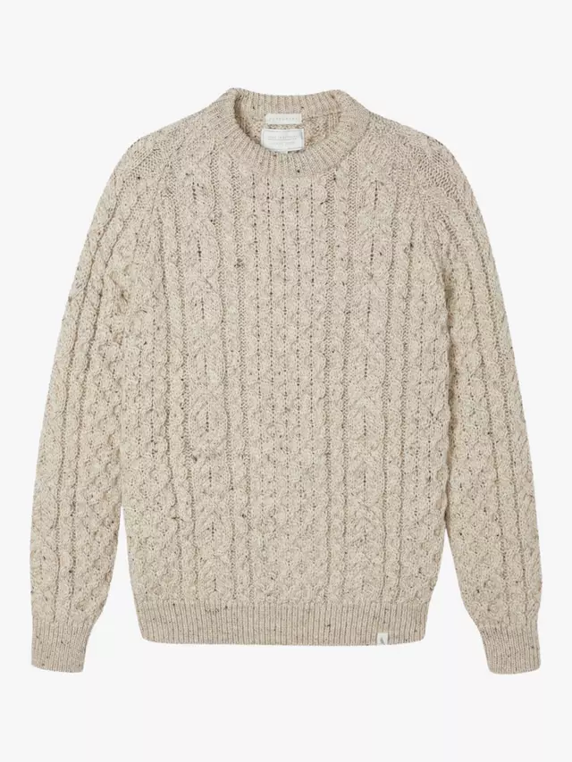 

Джемпер Peregrine Hudson Aran Cable Knit Wool