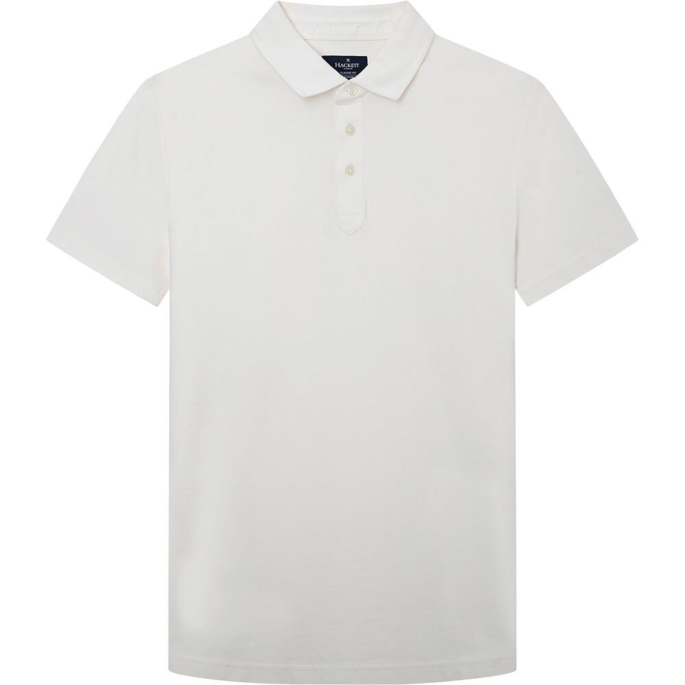 

Поло с коротким рукавом Hackett Garment Pique, бежевый