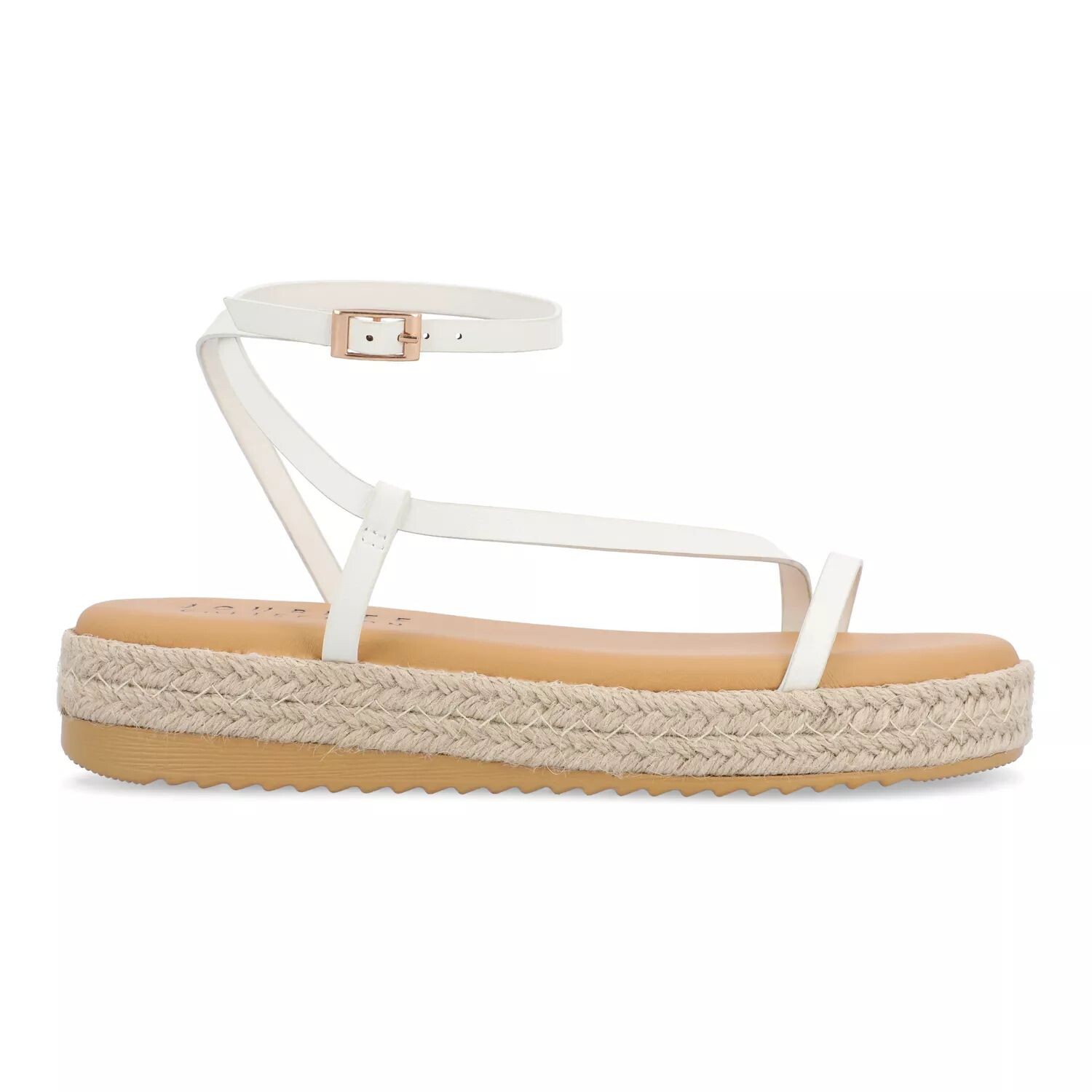 

Journee Collection Женские сандалии Odelia Tru Comfort Foam с ремешками Journee Collection, бежевый