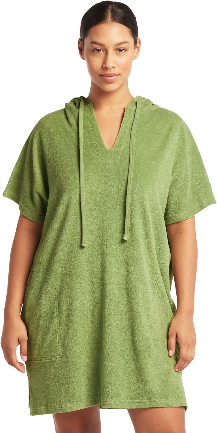 Накидка Surf Poncho SEA LEVEL SWIM, цвет Olive