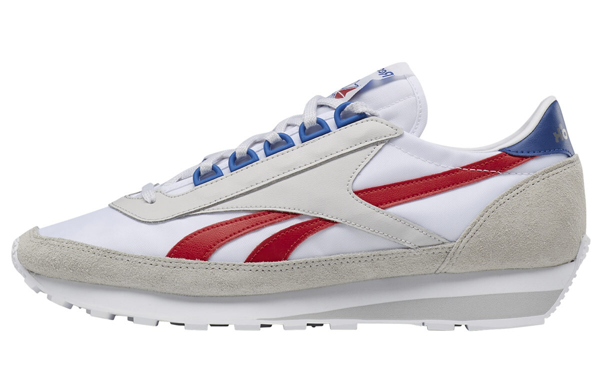 

Кроссовки Aztec Running Shoes Unisex Low-top Серый/Белый/Красный Reebok