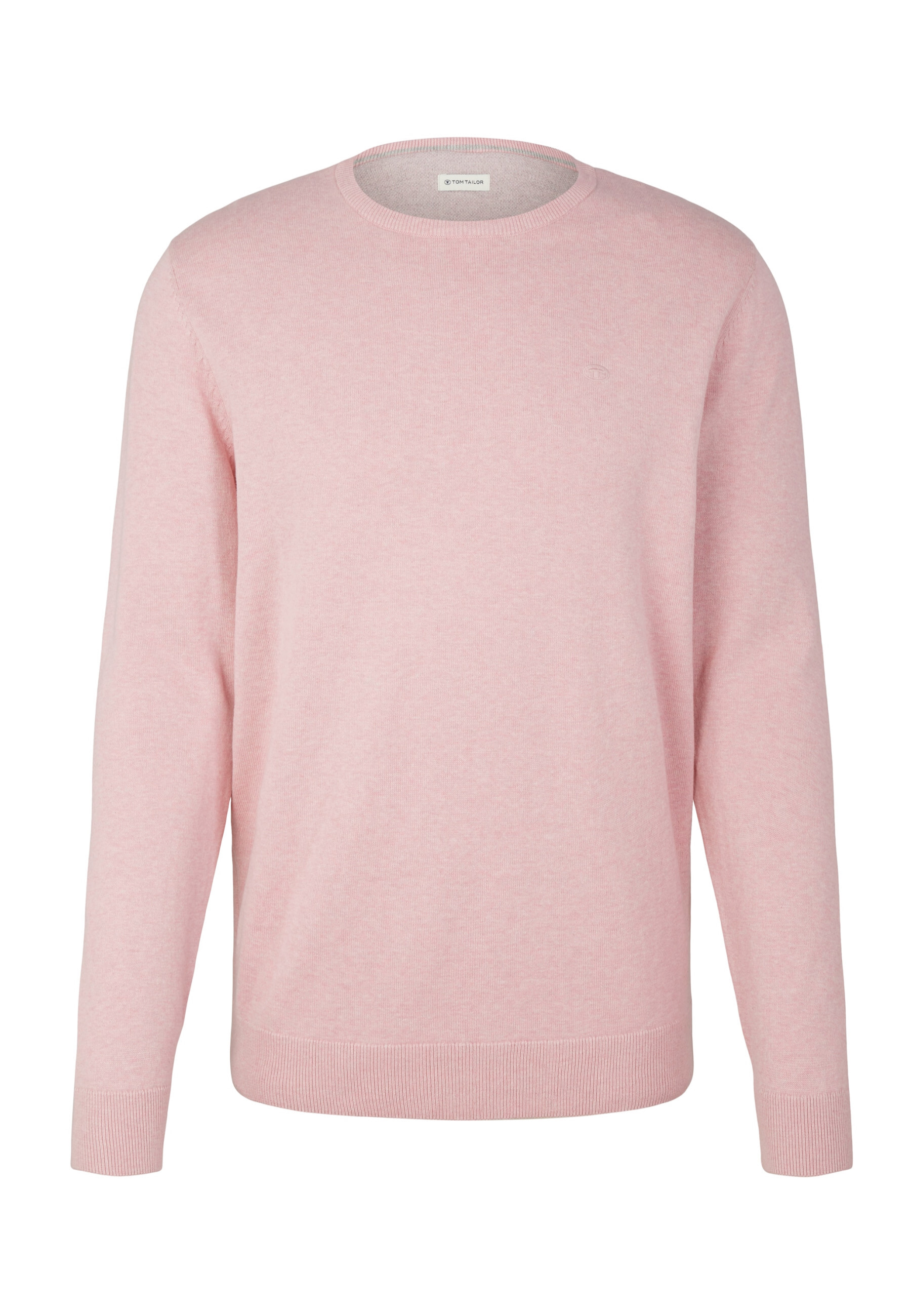 Пуловер Tom Tailor, розовый пуловер tom tailor размер s розовый