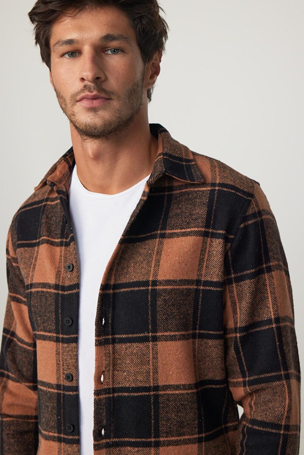 

Мужская рубашка узкого кроя в клетку Lumberjack Slim Fit TUDORS, смешанный