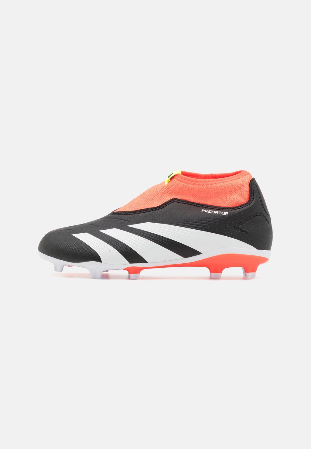 Футбольные бутсы с шипами Predator League Laceless Fg Unisex Adidas, цвет core black/footwear white/solar red